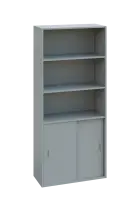 SPD 54/80 skříň s posuvnými dveřmi/nika, 1850x800x400, šedá